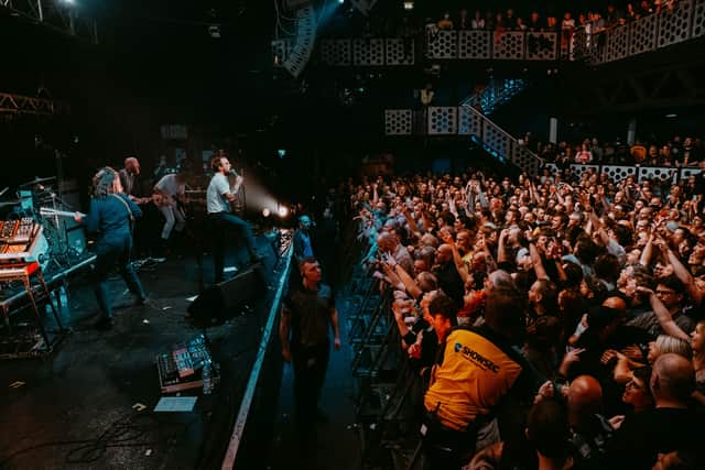 IDLES and Portishead deliver at special charity gig at Bristol’s O2 Academy – review