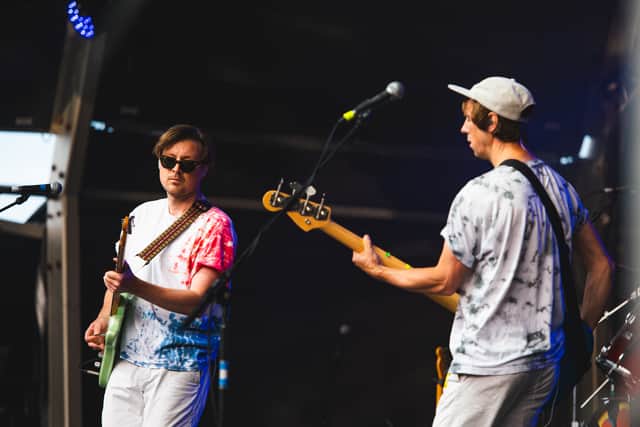‘Cardigan-swinging delight’: Belle and Sebastian at Bristol’s Lloyds Amphitheatre – review and pictures